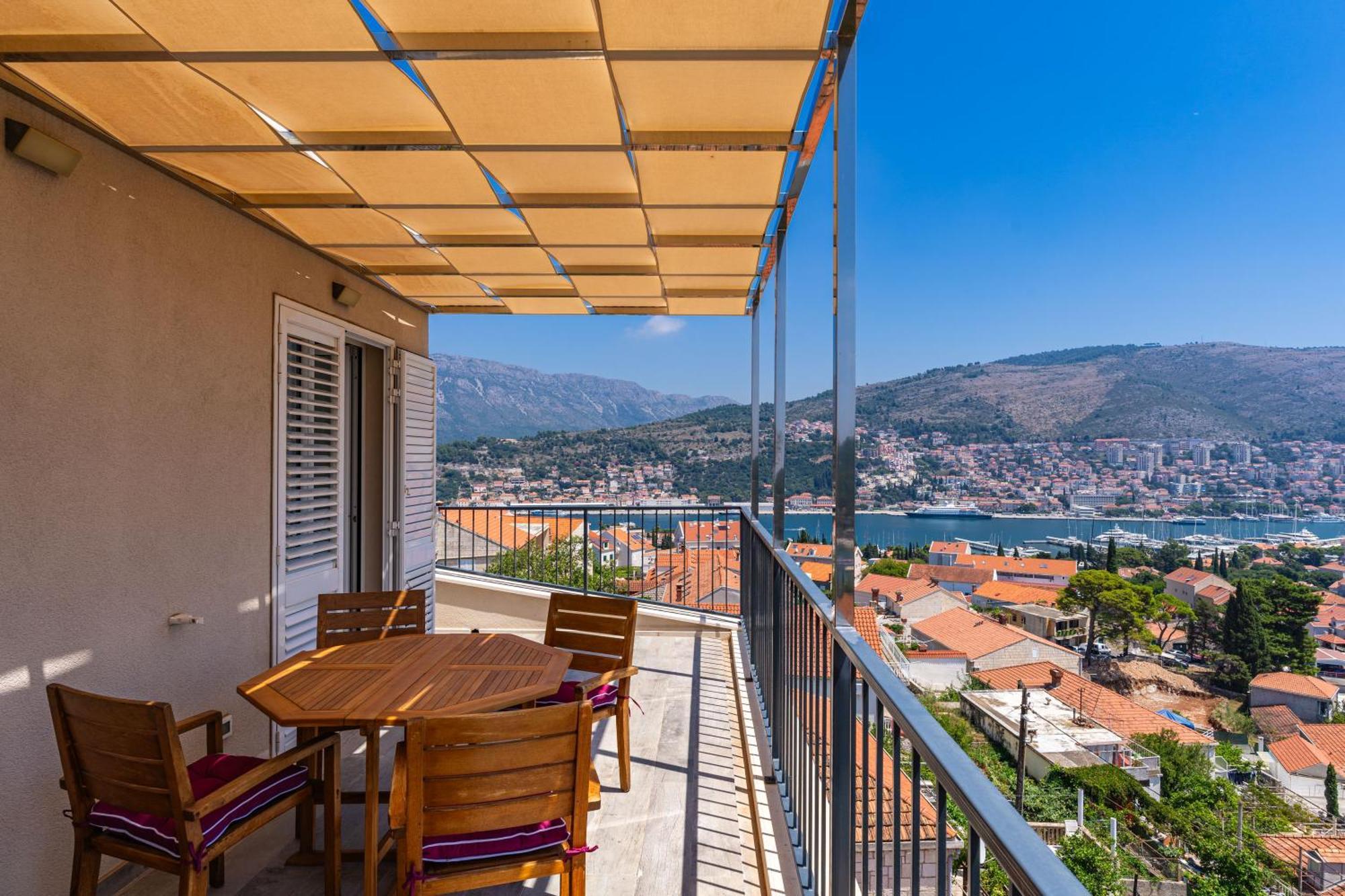 The Panoramic View Penthouse Apartment Sweet Petite Dubrovnik Ngoại thất bức ảnh