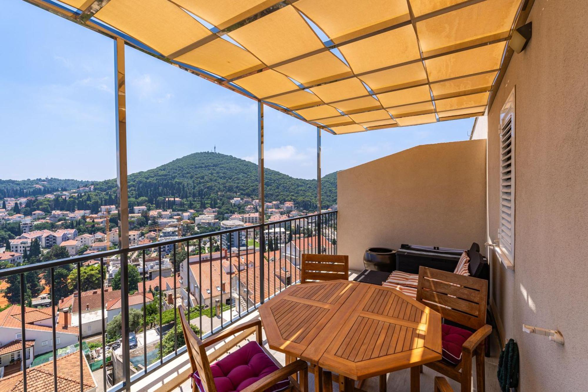 The Panoramic View Penthouse Apartment Sweet Petite Dubrovnik Ngoại thất bức ảnh