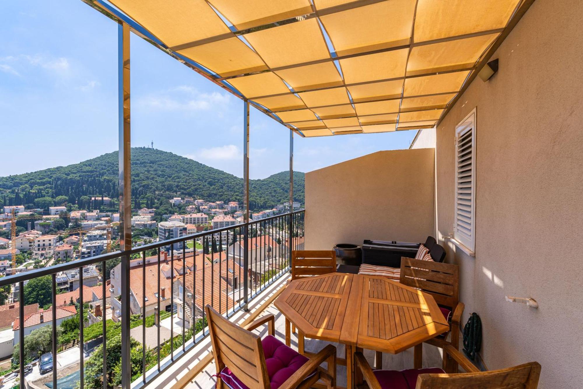 The Panoramic View Penthouse Apartment Sweet Petite Dubrovnik Ngoại thất bức ảnh