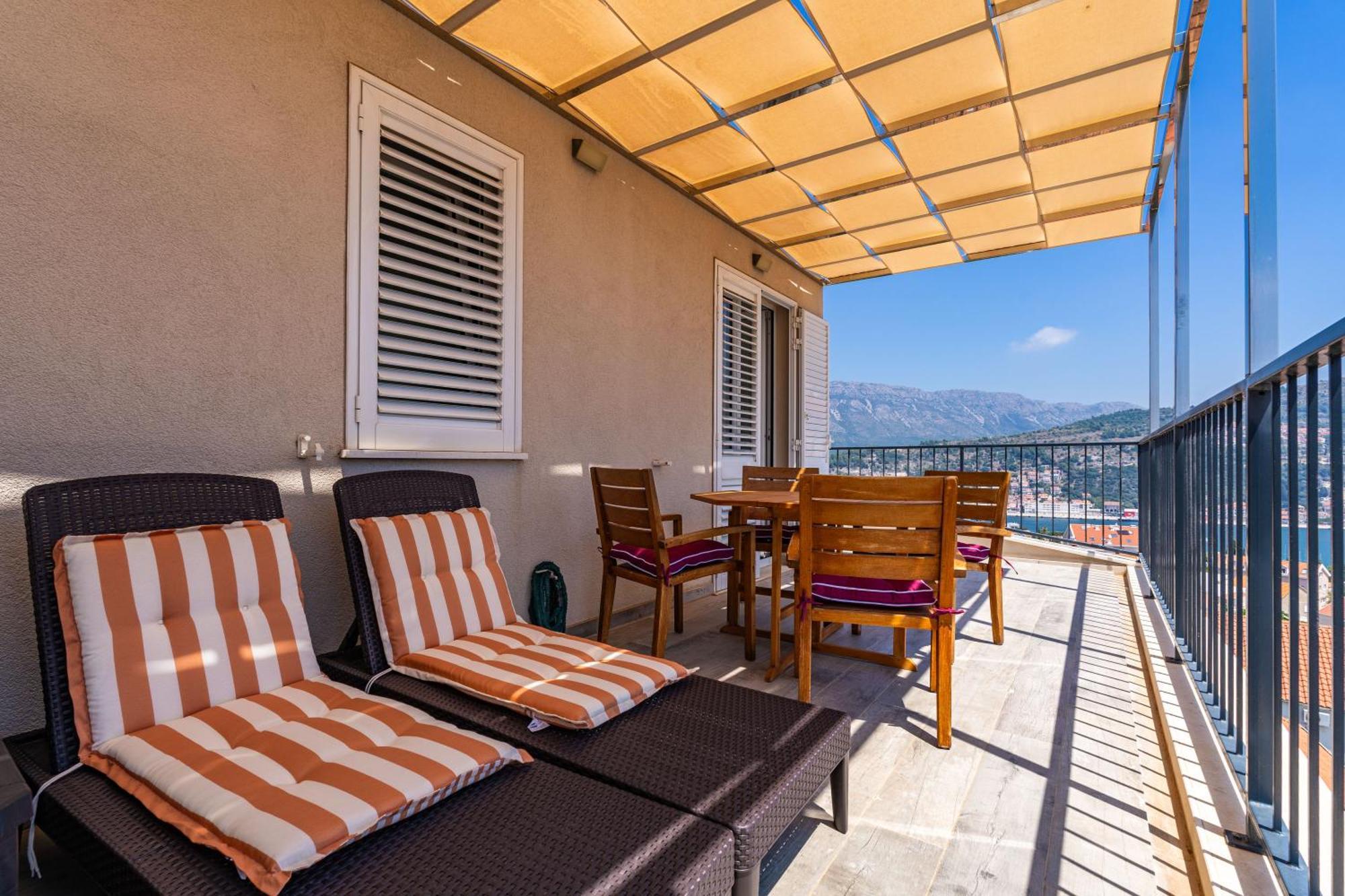 The Panoramic View Penthouse Apartment Sweet Petite Dubrovnik Ngoại thất bức ảnh