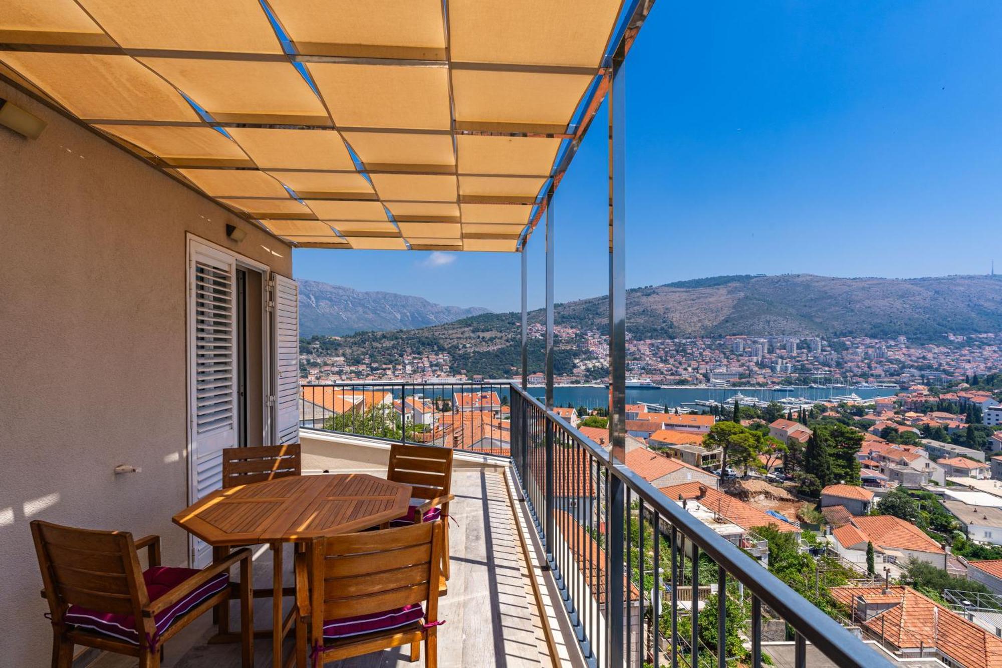 The Panoramic View Penthouse Apartment Sweet Petite Dubrovnik Ngoại thất bức ảnh