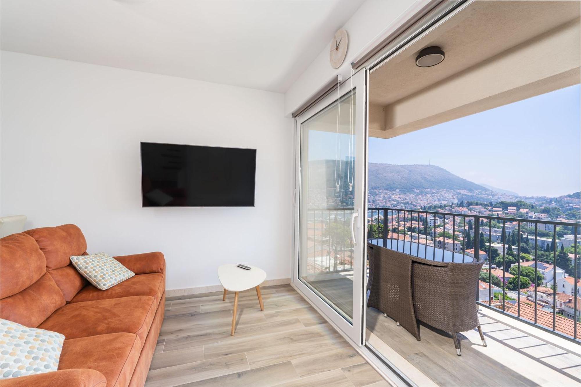 The Panoramic View Penthouse Apartment Sweet Petite Dubrovnik Ngoại thất bức ảnh